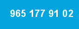 965 177 91 02 965 177 91 02